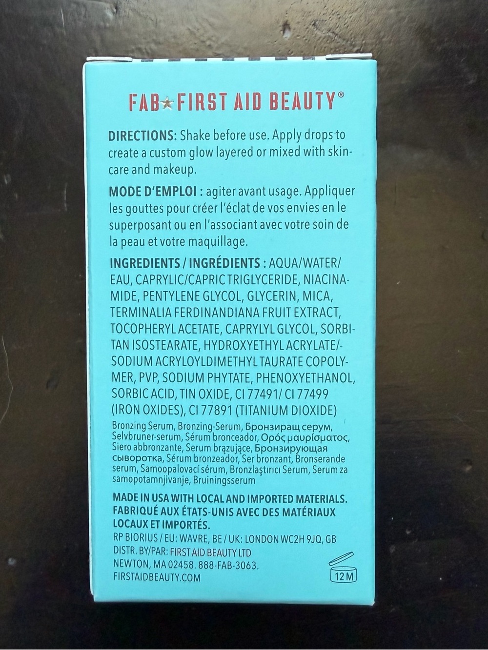 First Aid Beauty Bronze + Glow Drops - Picture 5 of 6